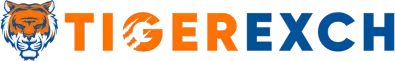 Tiger Exchange logo with the orange tiger head on the marquee